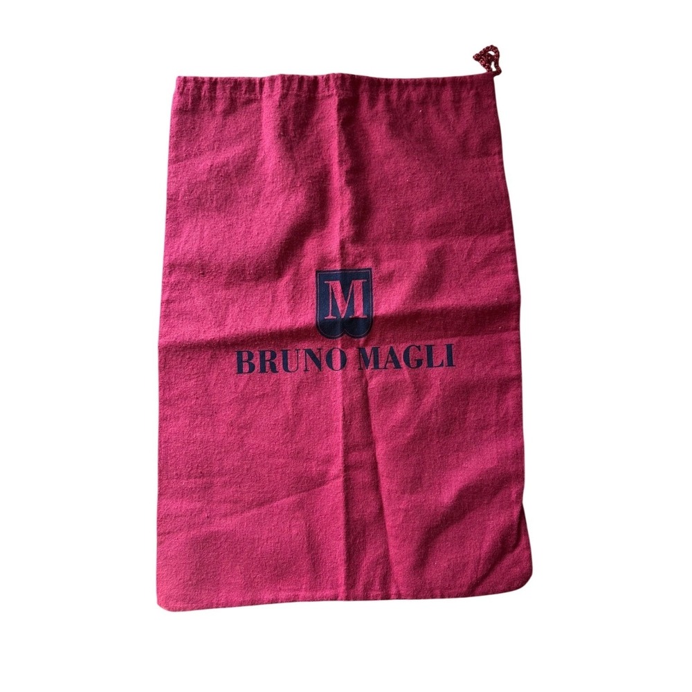 Bruno Magli Drawstring Shoe Dust Bag‎ Authentic Storage Pouch Travel Designer